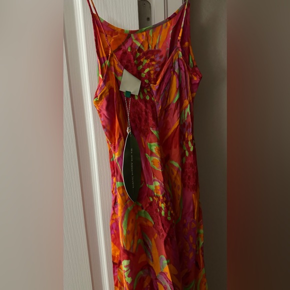 Farm Rio fruit brush cutout midi dress NWT - Picture 9 of 10